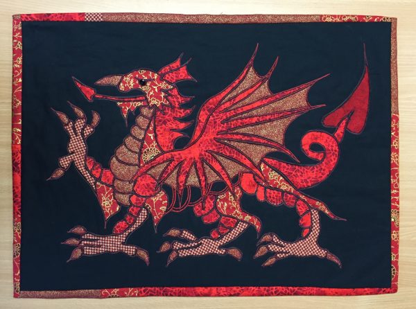 Completed wall hanging