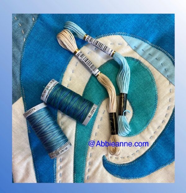 Blue Thread set