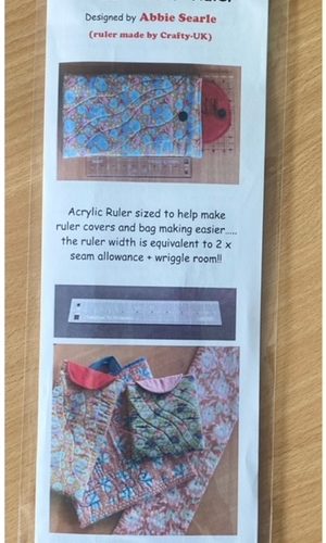 Add-A-Bit Ruler - making ruler covers - (as seen on Craftstoretv)