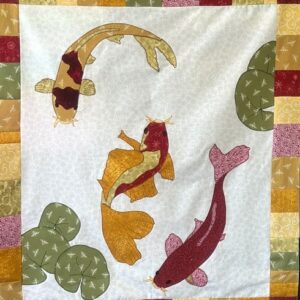 Koi Flow quilt pattern by Abbieanne