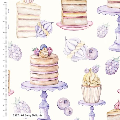 Berry Delights Picnic - Sweet Temptations -Make + Believe Fabrics