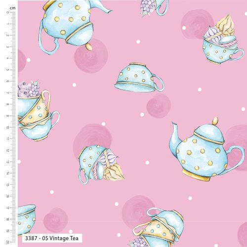 Vintage Tea - Sweet Temptations -Make + Believe Fabrics