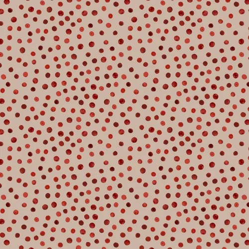 Cranborne Chase - warm red on truffle -  Lewis & Irene - A837-3