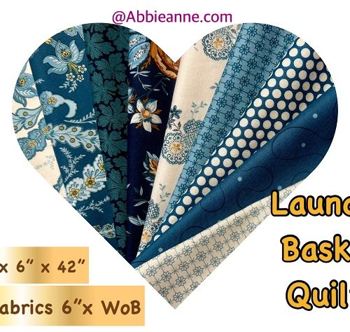 Laundry Basket 6" strips x 10