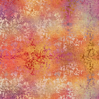 In The Beginning Fabrics: Evanescence – Sunset Bouquet