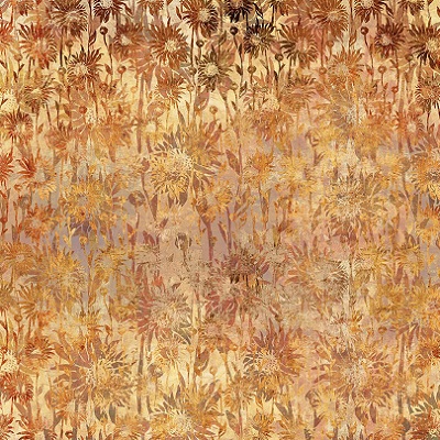 In The Beginning Fabrics: Evanescence – Gold Sunflowers