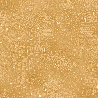 Makower: Golden Collection - Engraved Yellow