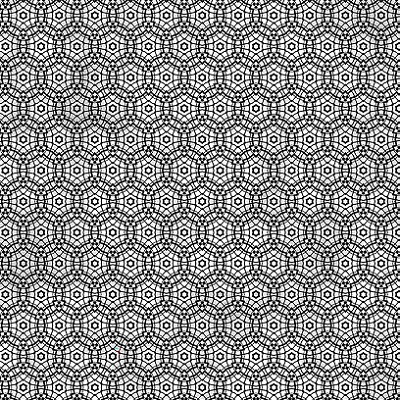 In The Beginning Fabrics: La Luna – Grey/Silver Circles