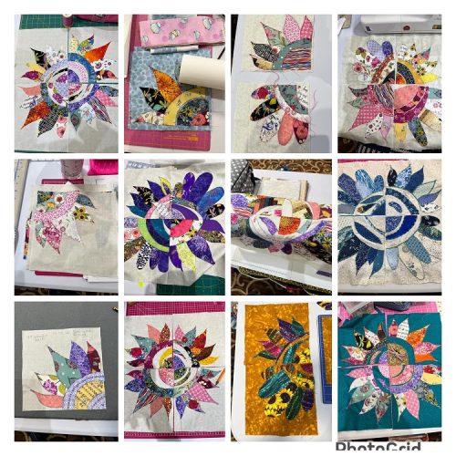 Mabyn Scraps Cushion/Centre KIT by Abbieanne