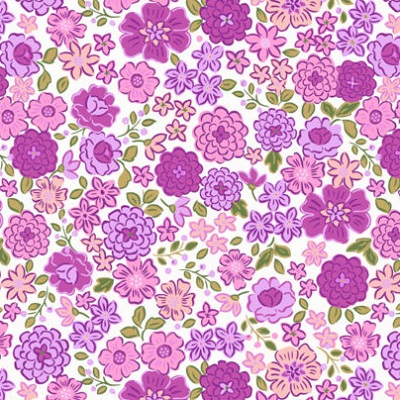 Lewis & Irene: Boho Blooms – Pretty Purples