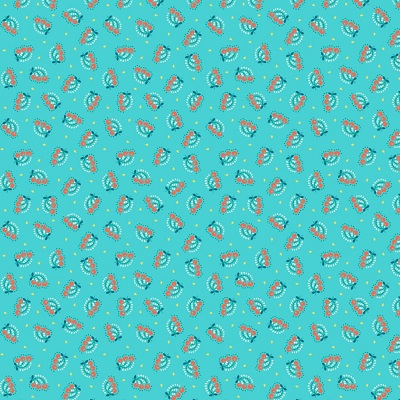 Lewis & Irene: Sambrahma - Mini Stems on Turquoise