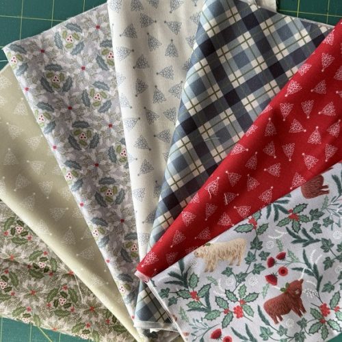 Celtic Christmas - 7 x Fat Quarter bundle