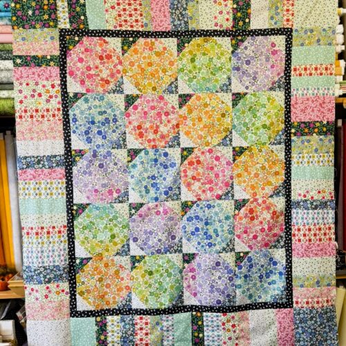 8" Snowball Patchwork Block - Template by Abbieanne