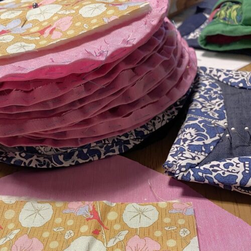 Japanese Folded Patchwork 8" Template with ruler