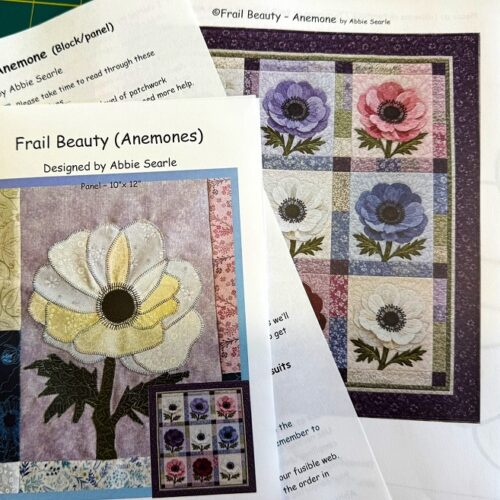 Frail Beauty (Anemones) - pattern- by Abbie Searle