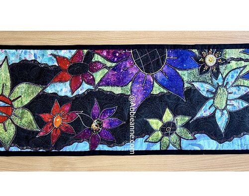 'Odyssey' Runner - patchwork/applique or reverse applique - KIT - by Abbie Searle